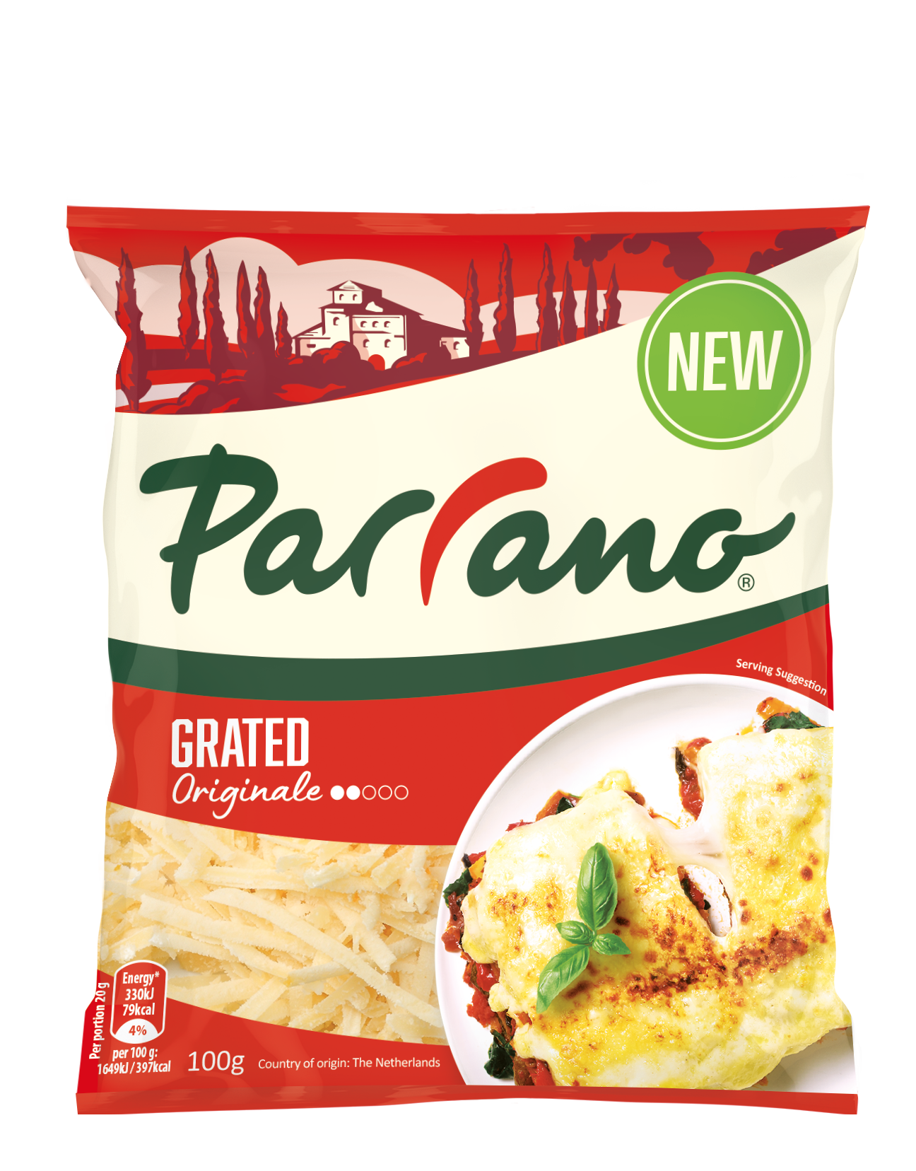 Originale Grated 100g