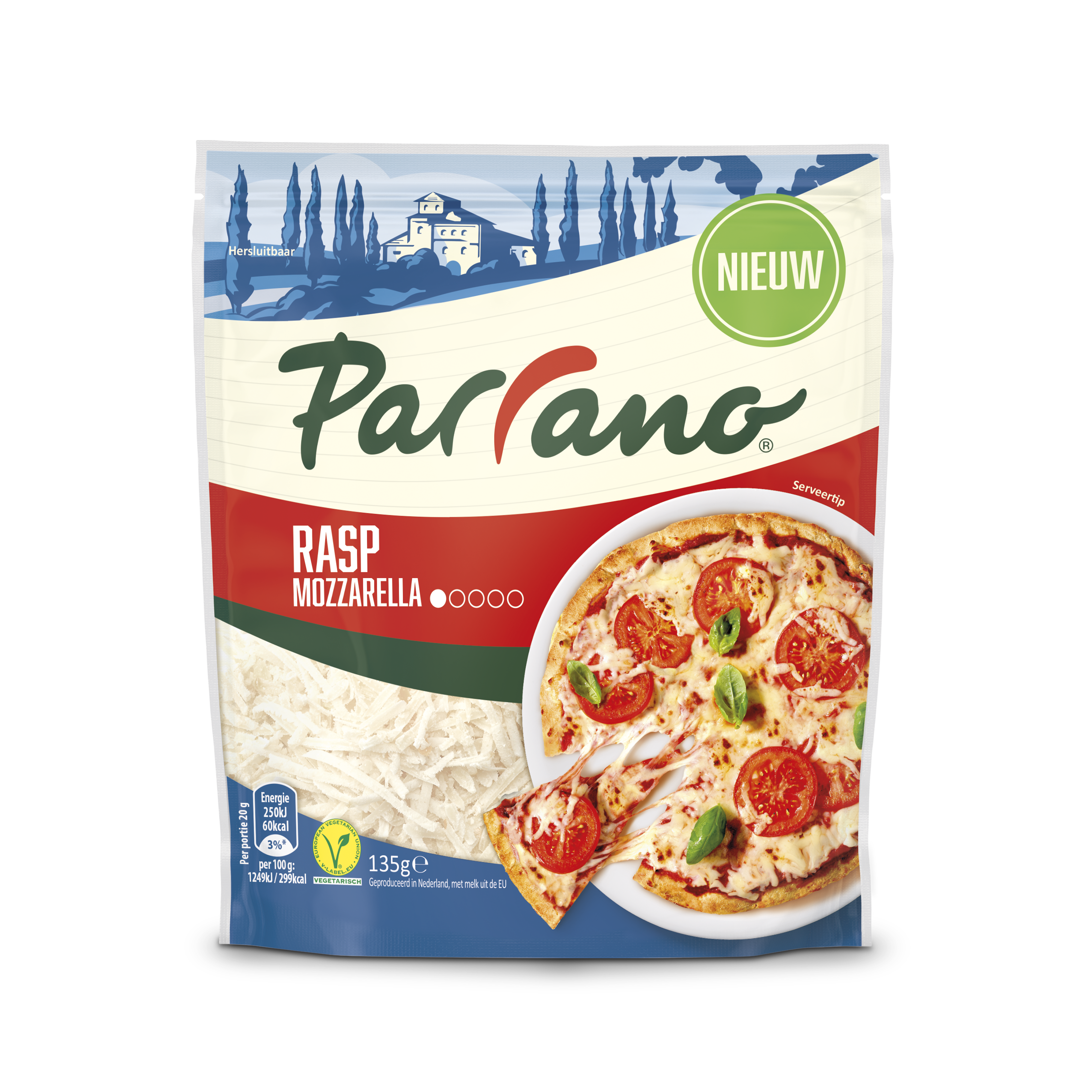Parrano Rasp Mozzarella