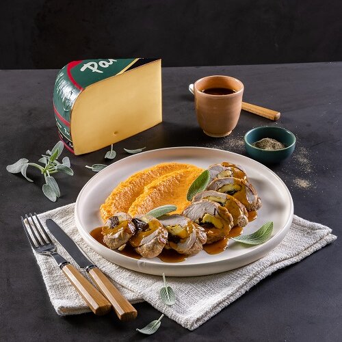 Ψαρονέφρι και Βελούδινος Πουρές Γλυκοπατάτας